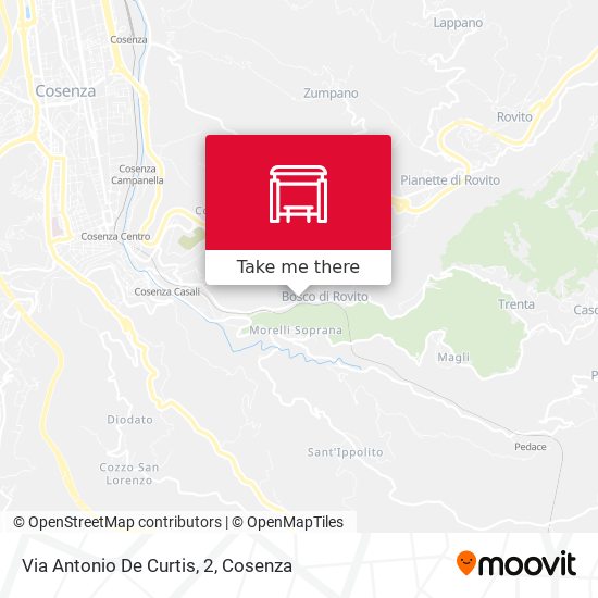 Via Antonio De Curtis, 2 map