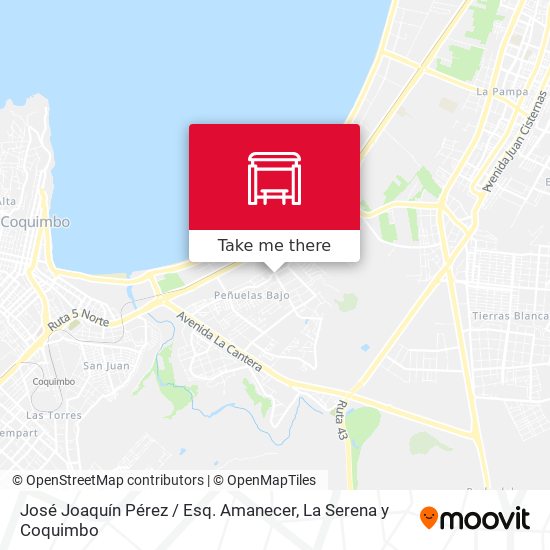 José Joaquín Pérez / Esq. Amanecer map