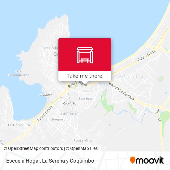 Mapa de Escuela Hogar