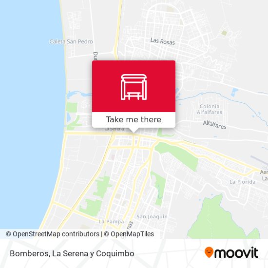 Bomberos map