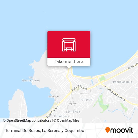 Mapa de Terminal De Buses