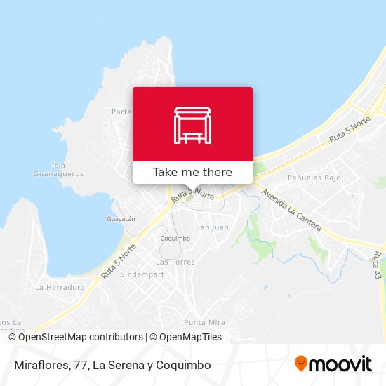 Miraflores, 77 map