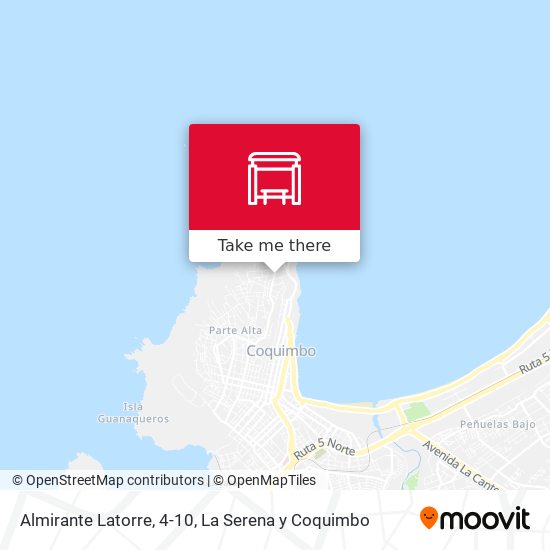 Almirante Latorre, 4-10 map