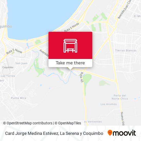 Card Jorge Medina Estévez map