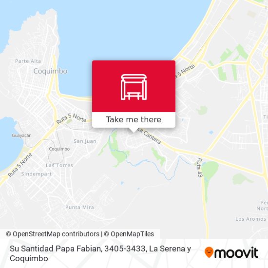 Su Santidad Papa Fabian, 3405-3433 map
