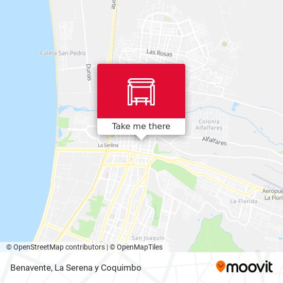 Benavente map