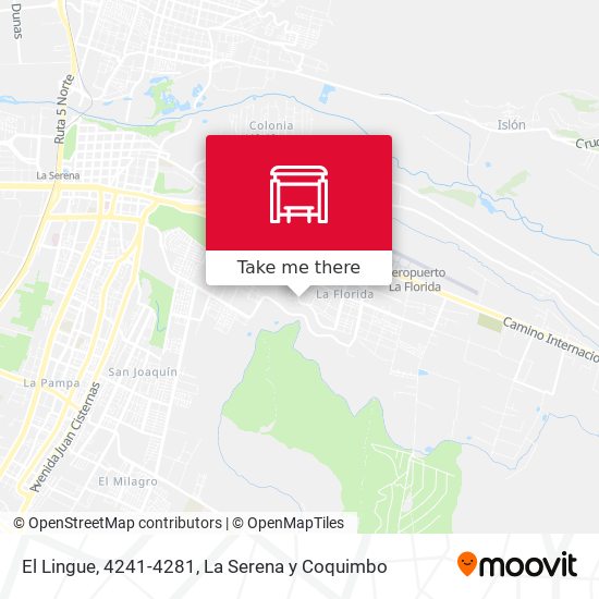 El Lingue, 4241-4281 map