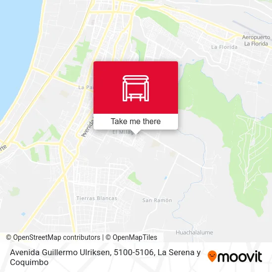Avenida Guillermo Ulriksen, 5100-5106 map