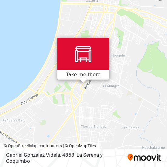 Gabriel González Videla, 4853 map