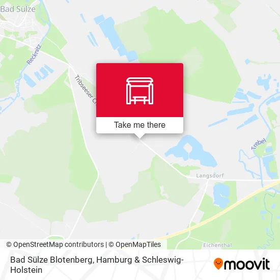 Карта Bad Sülze Blotenberg