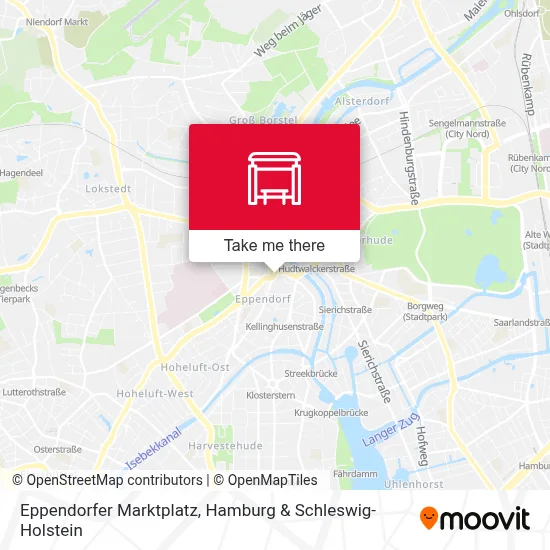 Eppendorfer Marktplatz map