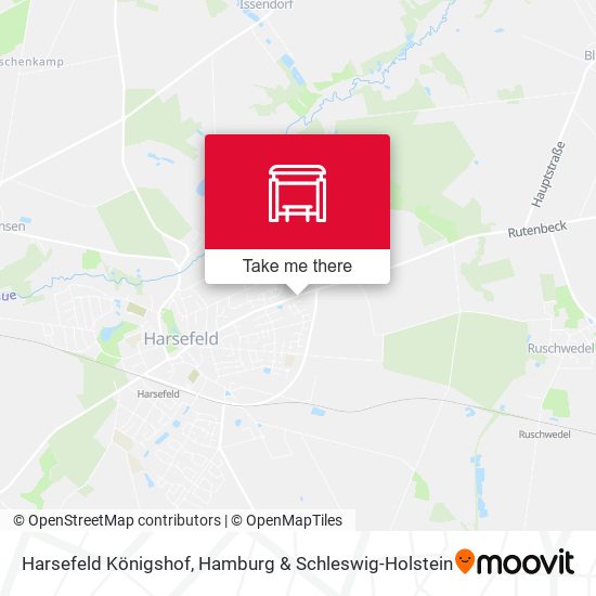 Harsefeld Königshof map