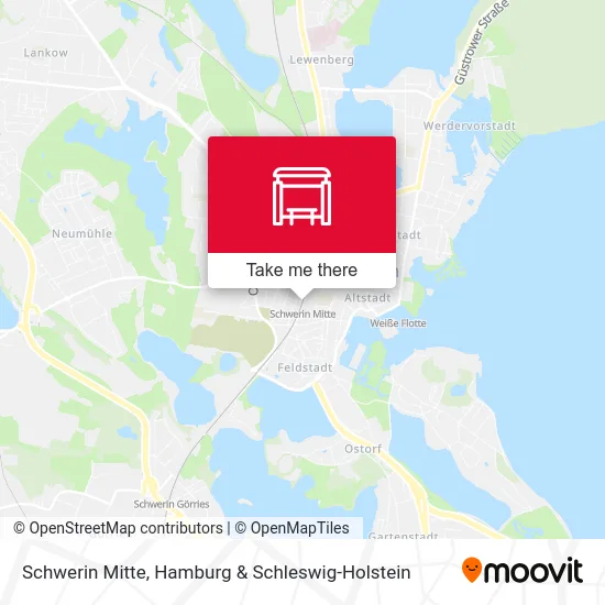 Карта Schwerin Mitte