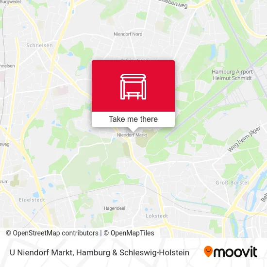 Карта U Niendorf Markt
