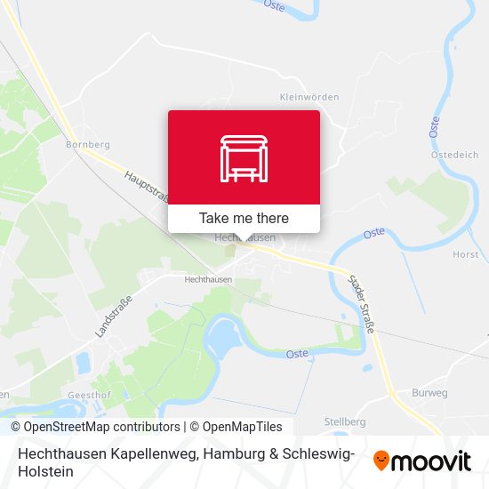 Hechthausen Kapellenweg map