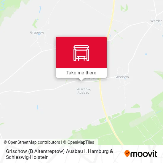 Карта Grischow (B Altentreptow) Ausbau I
