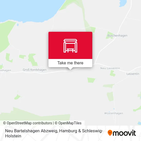 Карта Neu Bartelshagen Abzweig