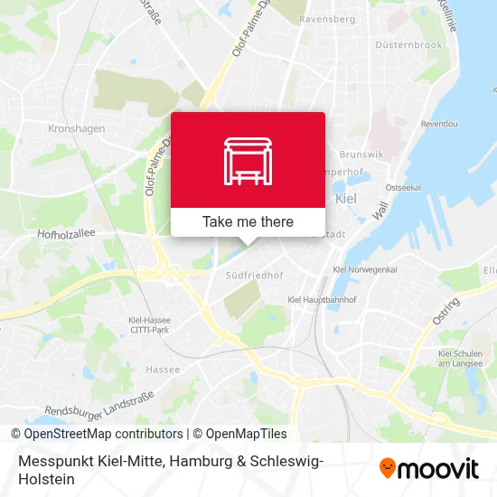 Messpunkt Kiel-Mitte map