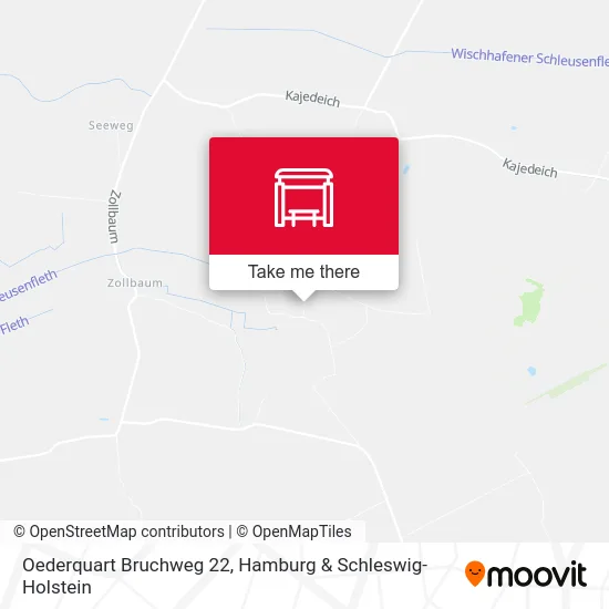 Карта Oederquart Bruchweg 22