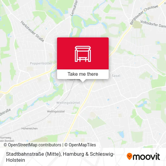 Карта Stadtbahnstraße (Mitte)
