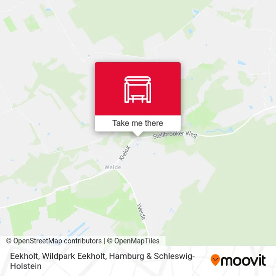 Eekholt, Wildpark Eekholt map
