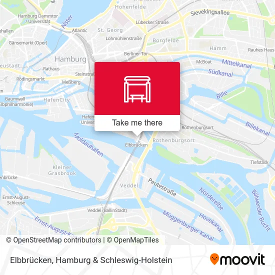 Карта Elbbrücken