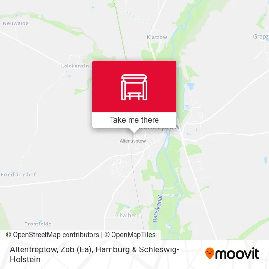 Карта Altentreptow, Zob (Ea)