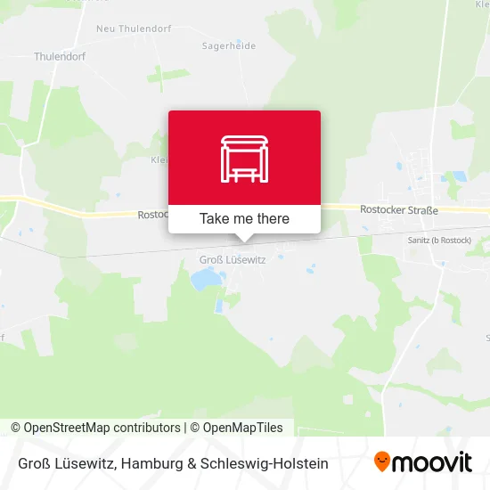 Карта Groß Lüsewitz