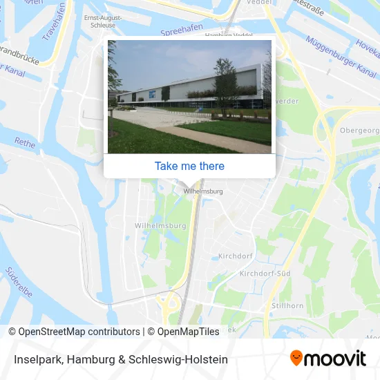 Inselpark map