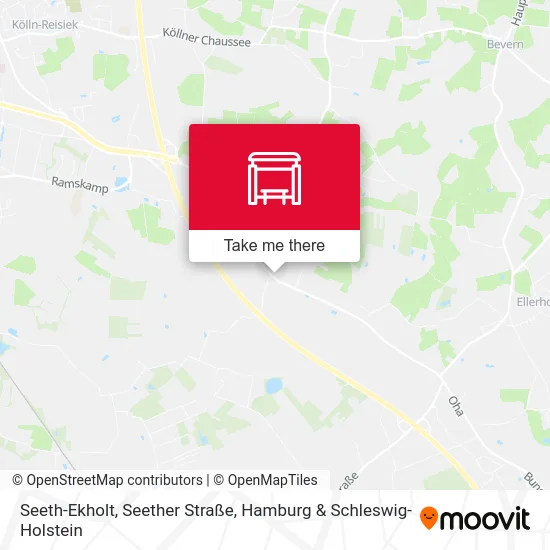 Карта Seeth-Ekholt, Seether Straße