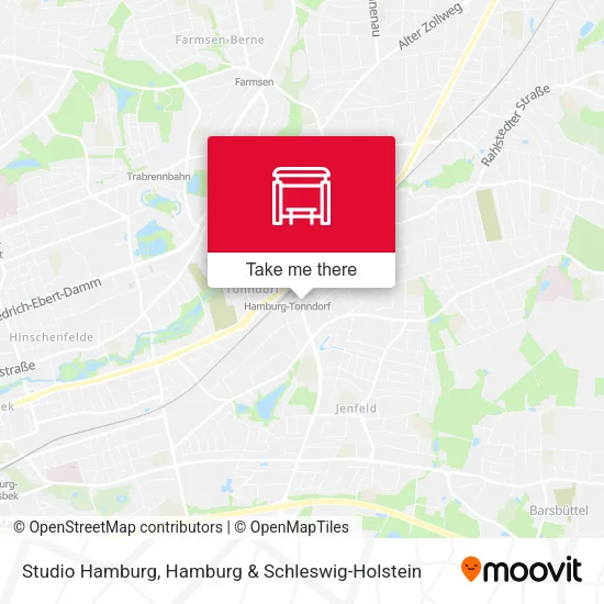 Карта Studio Hamburg