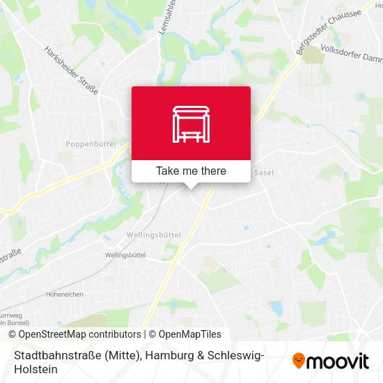 Карта Stadtbahnstraße (Mitte)