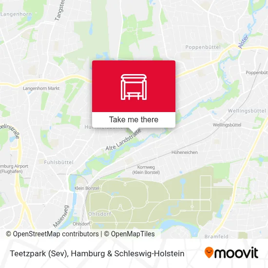 Teetzpark (Sev) map