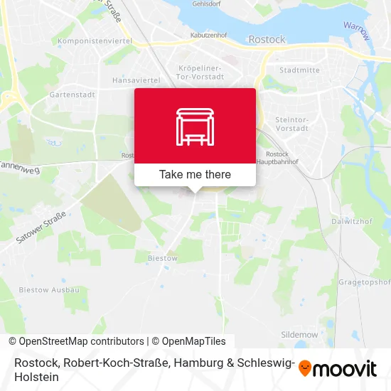 Rostock, Robert-Koch-Straße map