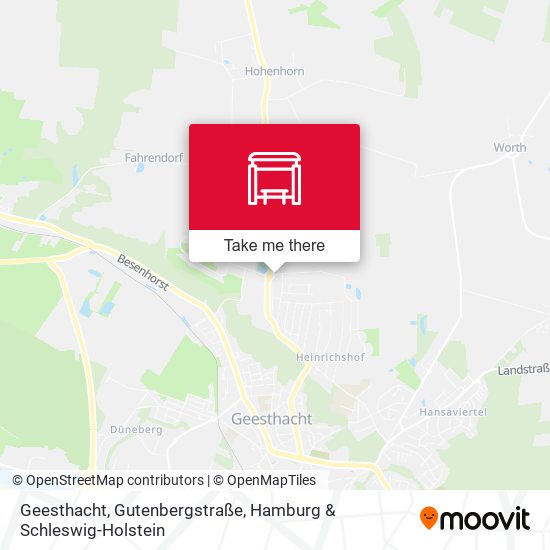 Geesthacht, Gutenbergstraße map