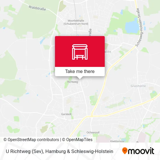 Карта U Richtweg (Sev)