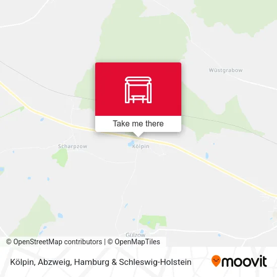 Карта Kölpin, Abzweig