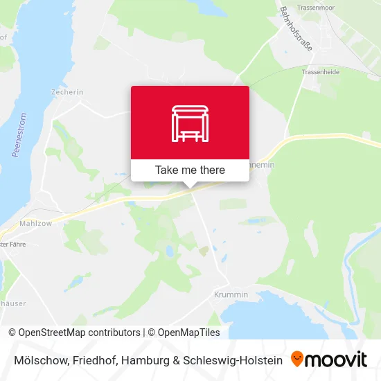 Карта Mölschow, Friedhof