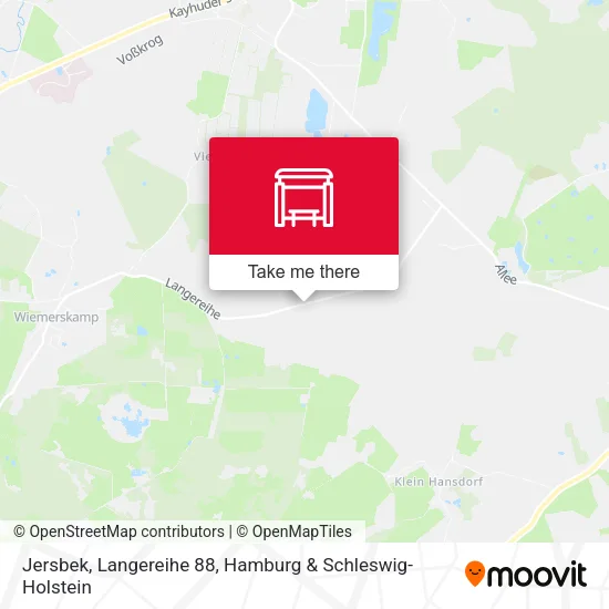Карта Jersbek, Langereihe 88