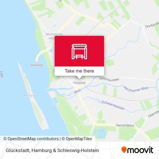 Карта Glückstadt