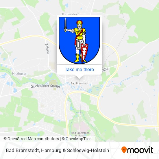 Bad Bramstedt map