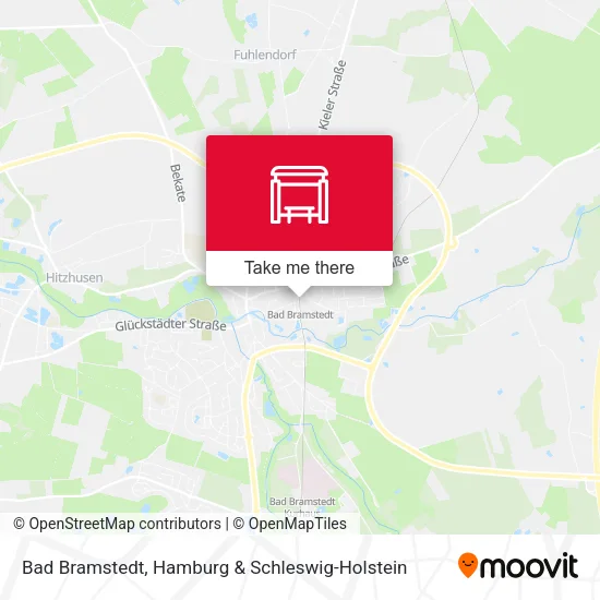 Карта Bad Bramstedt