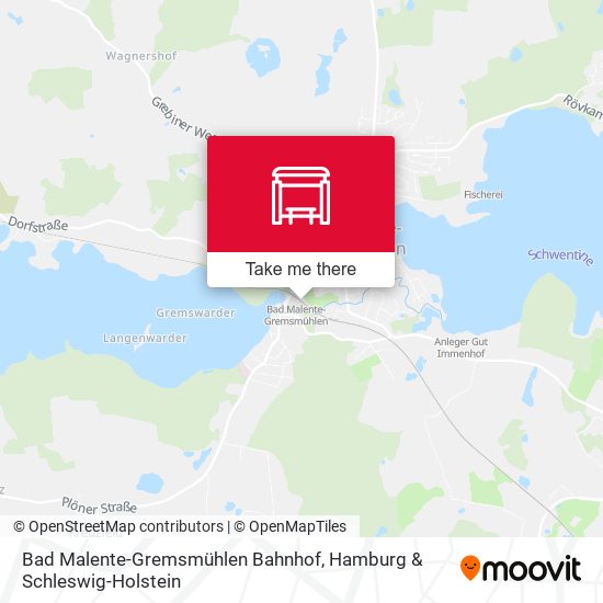 Bad Malente-Gremsmühlen Bahnhof map