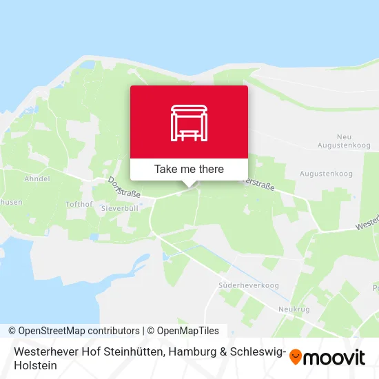 Карта Westerhever Hof Steinhütten
