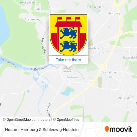 Husum map
