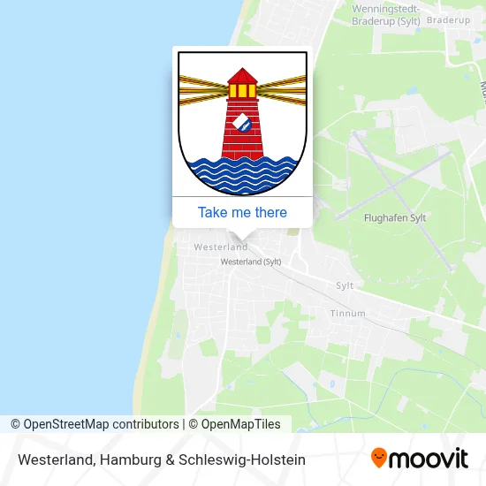 Westerland(Sylt) map