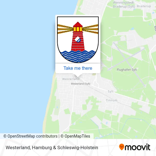 Westerland(Sylt) map