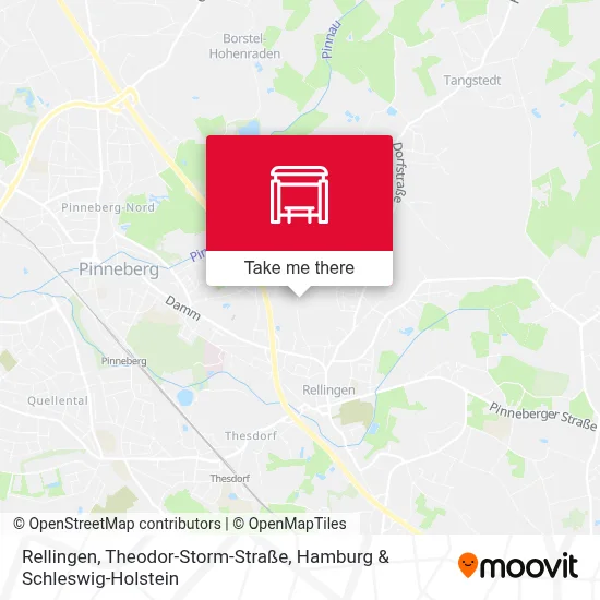 Rellingen, Theodor-Storm-Straße map