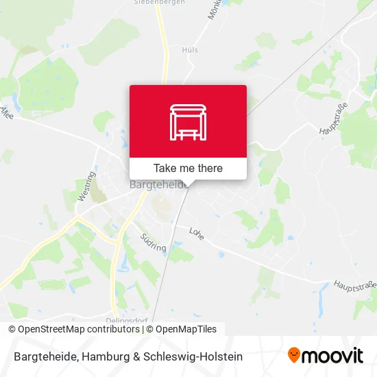 Карта Bargteheide