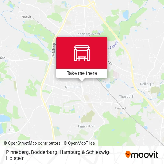 Pinneberg, Bodderbarg map